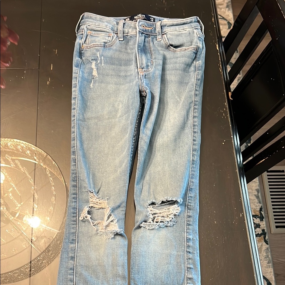 Hollister Blue Skinny Jeans